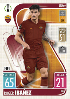 Roger Ibanez AS Roma 2021/22 Topps Match Attax ChL #380