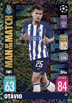 Otavio FC Porto 2021/22 Topps Match Attax ChL Man of the Match #408