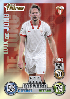 Luuk de Jong Sevilla FC 2021/22 Topps Match Attax ChL Heritage #486