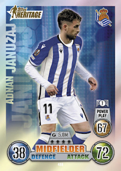 Adnan Januzaj Real Sociedad 2021/22 Topps Match Attax ChL Heritage #488