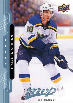 Brayden Schenn St. Louis Blues Upper Deck MVP 2018/19 Factory Set Blue #27