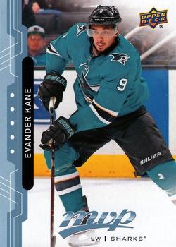 Evander Kane San Jose Sharks Upper Deck MVP 2018/19 Factory Set Blue #32