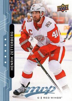 Henrik Zetterberg Detroit Red Wings Upper Deck MVP 2018/19 Factory Set Blue #40