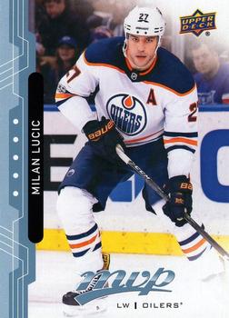 Milan Lucic Edmonton Oilers Upper Deck MVP 2018/19 Factory Set Blue #52