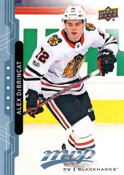 Alex DeBrincat Chicago Blackhawks Upper Deck MVP 2018/19 Factory Set Blue #96