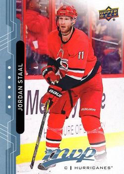 Jordan Staal Carolina Hurricanes Upper Deck MVP 2018/19 Factory Set Blue #107