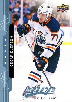 Oscar Klefbom Edmonton Oilers Upper Deck MVP 2018/19 Factory Set Blue #124