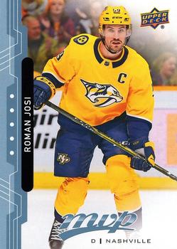 Roman Josi Nashville Predators Upper Deck MVP 2018/19 Factory Set Blue #129