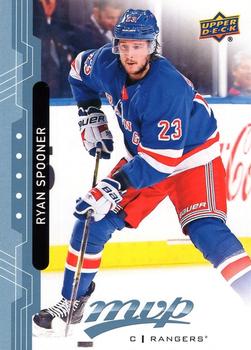Ryan Spooner New York Rangers Upper Deck MVP 2018/19 Factory Set Blue #133