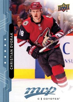 Christian Dvorak Arizona Coyotes Upper Deck MVP 2018/19 Factory Set Blue #134