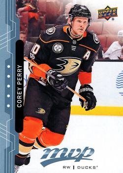 Corey Perry Anaheim Ducks Upper Deck MVP 2018/19 Factory Set Blue #148