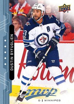 Dustin Byfuglien Winnipeg Jets Upper Deck MVP 2018/19 Factory Set Blue #152