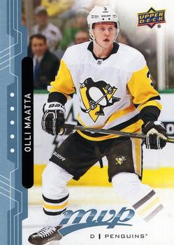 Olli Maatta Pittsburgh Penguins Upper Deck MVP 2018/19 Factory Set Blue #164