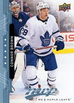 Connor Brown Toronto Maple Leafs Upper Deck MVP 2018/19 Factory Set Blue #168