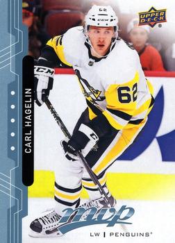 Carl Hagelin Pittsburgh Penguins Upper Deck MVP 2018/19 Factory Set Blue #176