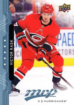 Victor Rask Carolina Hurricanes Upper Deck MVP 2018/19 Factory Set Blue #190