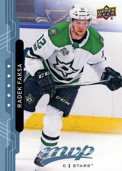 Radek Faksa Dallas Stars Upper Deck MVP 2018/19 Factory Set Blue #191