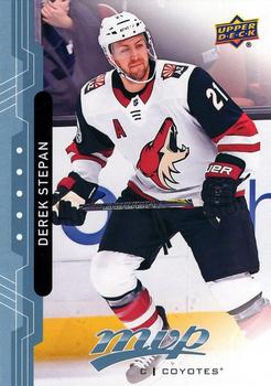 Derek Stepan Arizona Coyotes Upper Deck MVP 2018/19 Factory Set Blue #192