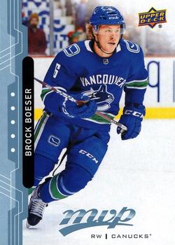 Brock Boeser Vancouver Canucks Upper Deck MVP 2018/19 Factory Set Blue #211