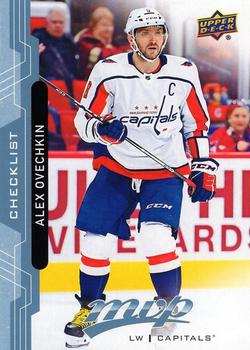 Alex Ovechkin Washington Capitals Upper Deck MVP 2018/19 Factory Set Blue #220