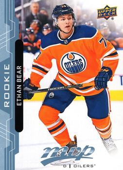 Ethan Bear Edmonton Oilers Upper Deck MVP 2018/19 Factory Set Blue #229
