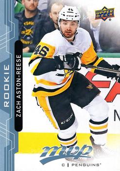 Zach Aston-Reese Pittsburgh Penguins Upper Deck MVP 2018/19 Factory Set Blue #236
