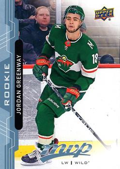 Jordan Greenway Minnesota Wild Upper Deck MVP 2018/19 Factory Set Blue #237
