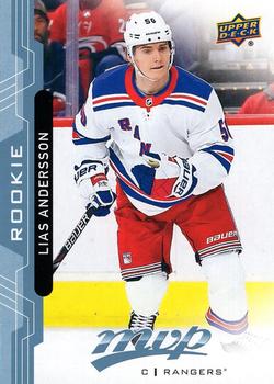 Lias Andersson New York Rangers Upper Deck MVP 2018/19 Factory Set Blue #246