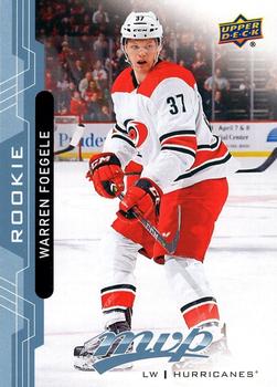 Warren Foegele Carolina Hurricanes Upper Deck MVP 2018/19 Factory Set Blue #247