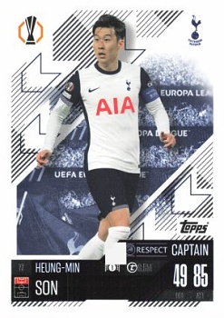 Heung-Min Son Tottenham Hotspur 2024/25 Topps Match Attax UEFA Club Competitions Captain #77