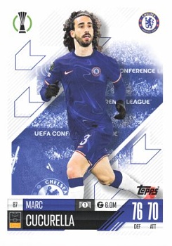 Marc Cucurella Chelsea 2024/25 Topps Match Attax UEFA Club Competitions #87