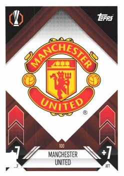 Team Badge Manchester United 2024/25 Topps Match Attax UEFA Club Competitions #100
