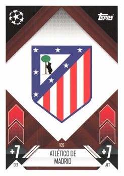 Team Badge Atletico Madrid 2024/25 Topps Match Attax UEFA Club Competitions #109
