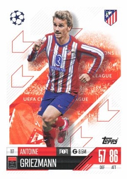 Antoine Griezmann Atletico Madrid 2024/25 Topps Match Attax UEFA Club Competitions #117