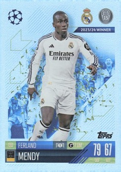Ferland Mendy Real Madrid 2024/25 Topps Match Attax UEFA Club Competitions #120