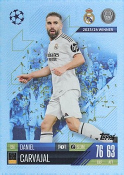 Daniel Carvajal Real Madrid 2024/25 Topps Match Attax UEFA Club Competitions #124
