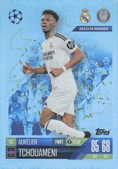 Aurelien Tchouameni Real Madrid 2024/25 Topps Match Attax UEFA Club Competitions #125