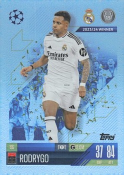 Rodrygo Real Madrid 2024/25 Topps Match Attax UEFA Club Competitions #135