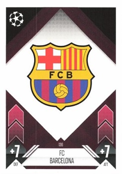Team Badge FC Barcelona 2024/25 Topps Match Attax UEFA Club Competitions #136