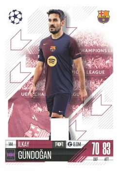 Ilkay Gundogan FC Barcelona 2024/25 Topps Match Attax UEFA Club Competitions #144