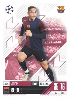 Vitor Roque FC Barcelona 2024/25 Topps Match Attax UEFA Club Competitions #152