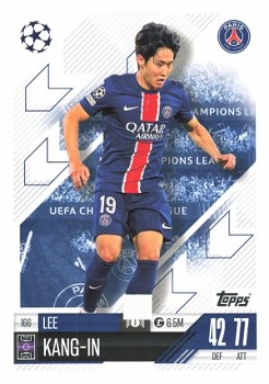 Lee Kang-In Paris Saint-Germain 2024/25 Topps Match Attax UEFA Club Competitions #166