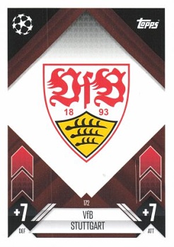 Team Badge VfB Stuttgart 2024/25 Topps Match Attax UEFA Club Competitions #172