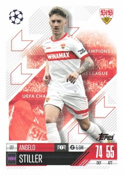 Angelo Stiller VfB Stuttgart 2024/25 Topps Match Attax UEFA Club Competitions #177