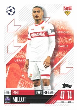 Enzo Millot VfB Stuttgart 2024/25 Topps Match Attax UEFA Club Competitions #178