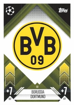 Team Badge Borussia Dortmund 2024/25 Topps Match Attax UEFA Club Competitions #181