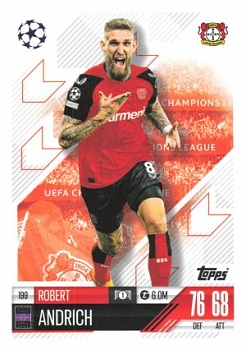 Robert Andrich Bayer 04 Leverkusen 2024/25 Topps Match Attax UEFA Club Competitions #199