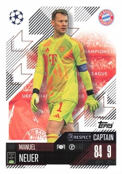 Manuel Neuer Bayern Munchen 2024/25 Topps Match Attax UEFA Club Competitions Captain #209