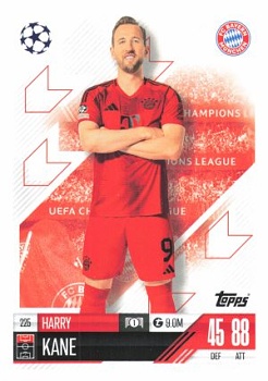 Harry Kane Bayern Munchen 2024/25 Topps Match Attax UEFA Club Competitions #225