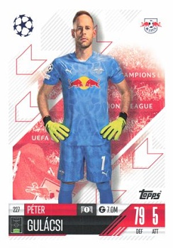Peter Gulacsi RB Leipzig 2024/25 Topps Match Attax UEFA Club Competitions #227